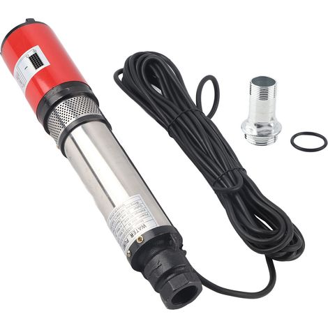 DC-Tiefbrunnenpumpe mit hoher Förderleistung und Förderhöhe, Batteriebetrieb, Solarbetrieb, Messingmotor, schwimmendes Laufrad, S455 DC48V (1/5)