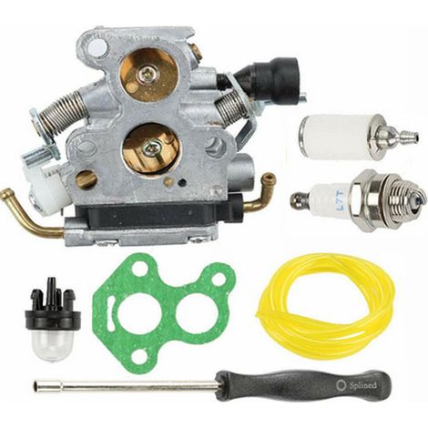 Kit carburateur et bougie pour tondeuse, compatible avec Husqvarna H435