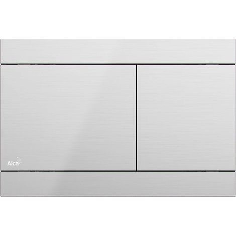 Alca Flat - Placca di comando, acciaio inox semiopaco FUN-INOX (1/3)