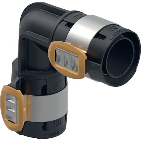 Coude GEBERIT Flowfit - PPSU - 620.06-75-90° (1/3)