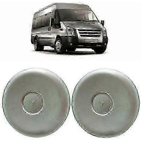 2 Radnabenabdeckungen vorne für Ford Transit Mk6 Mk7 Mk8, doppelte Radnabenabdeckungen hinten YC151130DD YC15-1130-DD 1573029 (1/2)