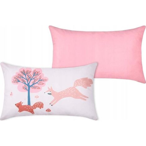 Selsey Cyrielle coussin décoratif rose 30 x 50 cm