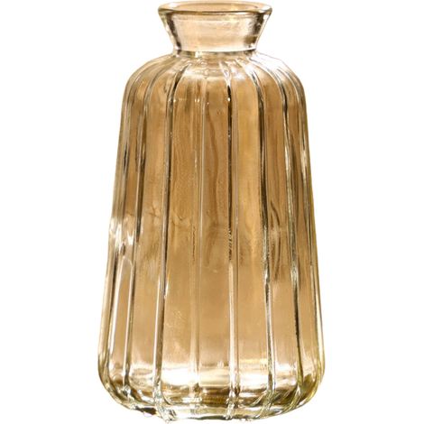 (12.5cm Vase en Verre Petit Vase décoratif Vase à Tige Unique Mariage Table décoration Mini botanique Vase Maison Salon décoration (Transparent) (1/5)
