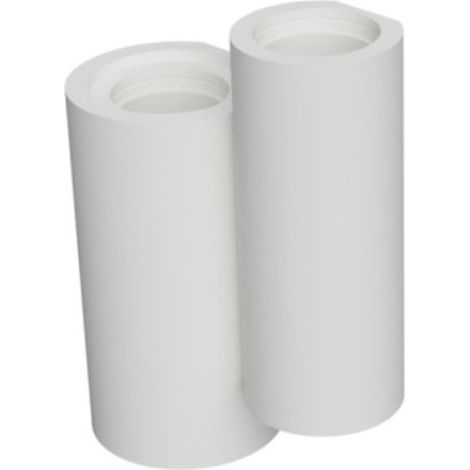 Applique gesso lampadari bartalini aivalf 1200a gu10 led biemissione verniciabile