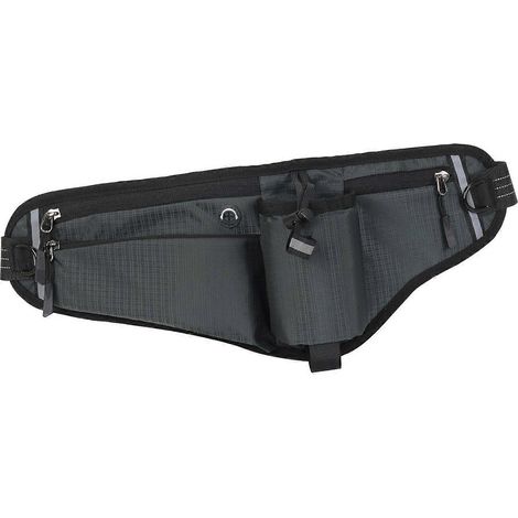 Lauf-Hüfttasche, verstellbar, mit Trinksystem und Flaschenhalter