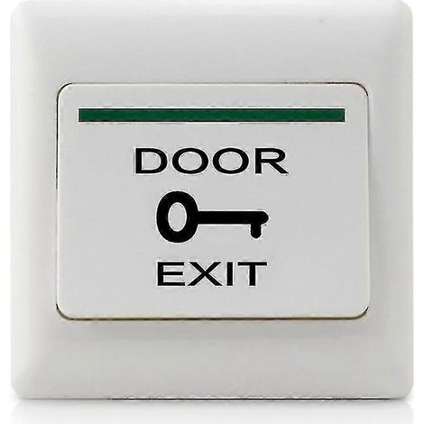 Bouton-poussoir de déverrouillage de porte de sortie pour serrure électronique (1/5)