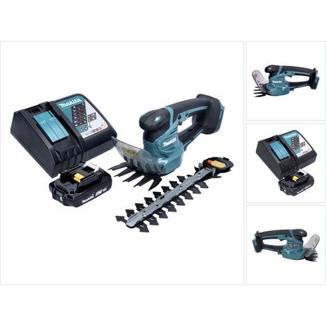 Makita DUM 111 RA1X cesoie per erba a batteria 18 V + 1x batteria ricaricabile 2,0 Ah + caricabatterie