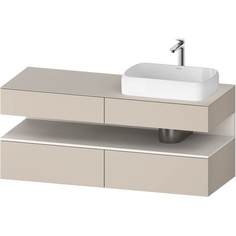 DURAVIT QA4766084830000 QAT KWTU WH Étagère d'angle 1400x550x600 Tp. Smt