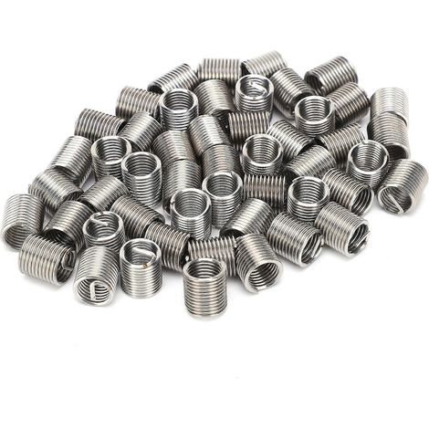 50 inserts filetés mâles et femelles réducteurs, outil de réparation, fixation en acier inoxydable M7x12D (1/5)