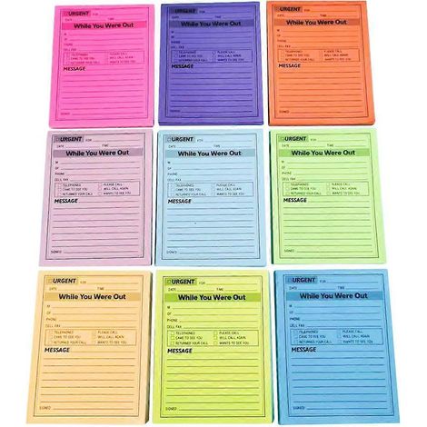 carnets de blocs-notes multifonctions pour la maison, autocollants mémo pour usage quotidien-Colorful