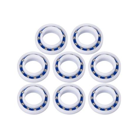 Rodamientos de bolas para ruedas compatibles con limpiafondos Polaris 180 y 280, número de pieza C60 C-60 (8 piezas) (1/4)