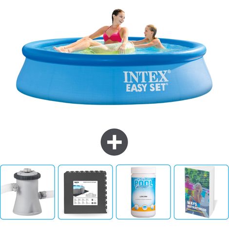 Intex Piscine Easy Set Ronde - 244x61 cm - 5-pièces SCB109 (1/4)