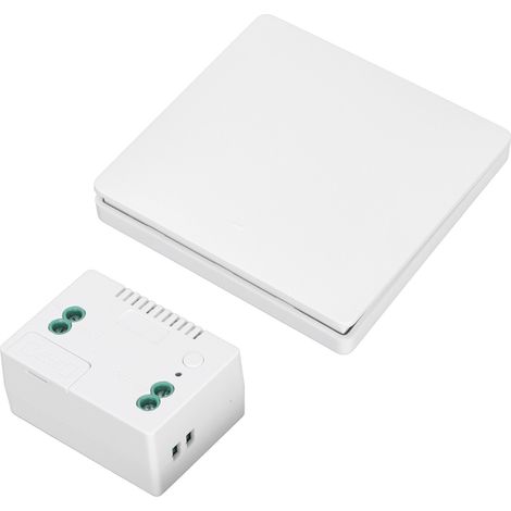 Récepteur sans fil auto-alimenté pour lampes halogènes et incandescentes, interrupteur à distance (1/5)