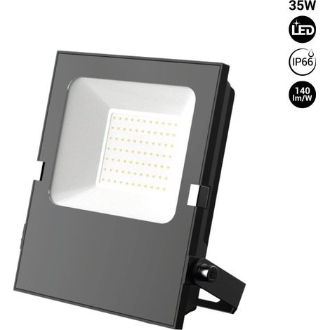 Projecteur LED d'extérieur 35W - 12-24V DC - 120º - IP66 - Blanc Froid (1/5)