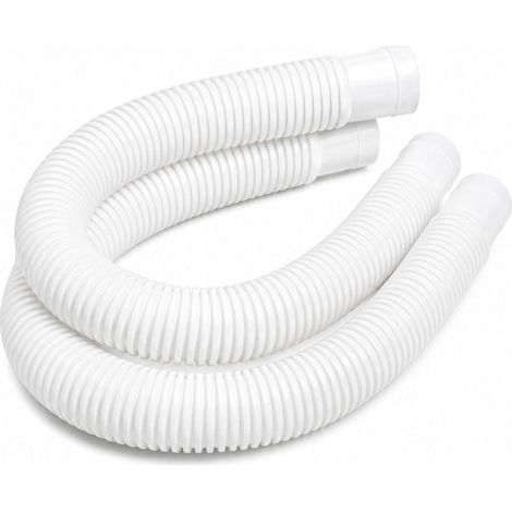 Tuyau de skimmer pour piscine de remplacement 40mm, 76cm, 2 pièces