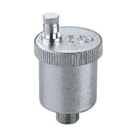 VALVOLA AUTOMATICA MINICAL SFOGO ARIA NICHELATO 3/8&quot M