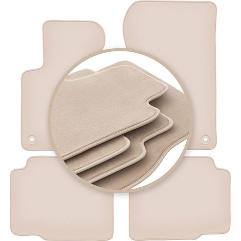 Alfombrillas PREMIUM beige para: BMW 3 E36 compacto, coupé, sedán, familiar, touring 1991-2000 (1/5)