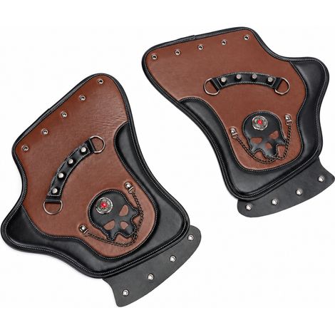 Plaque Déflecteur Latérale et Sacoche Moto Punk Rétro modèle FBG512BN spécification FBG512BN 41 × 35 × 4 cm 500 g – Livraison gratuite