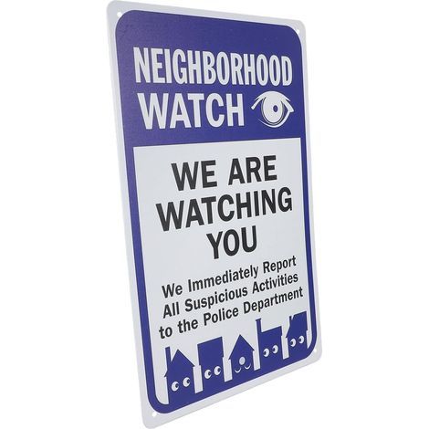 Warnschild Sicherheitsschild aus Eisen in Blau mit (1/5)