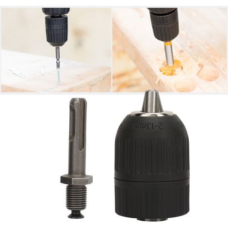Schnellspannfutter 2,0–13 mm, 1/2–20UNF + SDS-Rundschaftadapter (1/5)