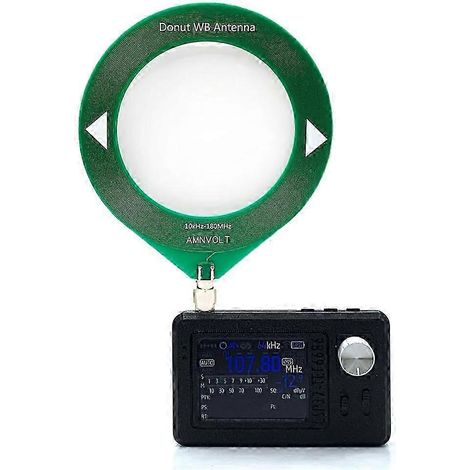 Récepteur radio à bande complète TEF6686, puce ESP32, FMLWMWSW, écran LCD IPS de 2 pouces, batterie open-source de 1000 mAh. (1/5)