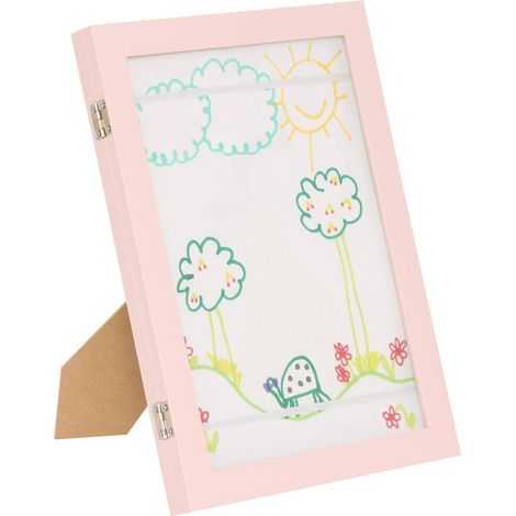 Cornice da disegno bianca 23,8x2,5x32,6 cm - Atmosphera créateur d'intérieur (1/4)