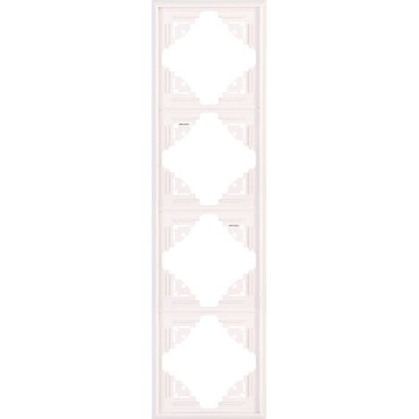 Kopp - MALTA – Abdeckrahmen 4-fach, Farbe: weiß - 309401063 (1/2)