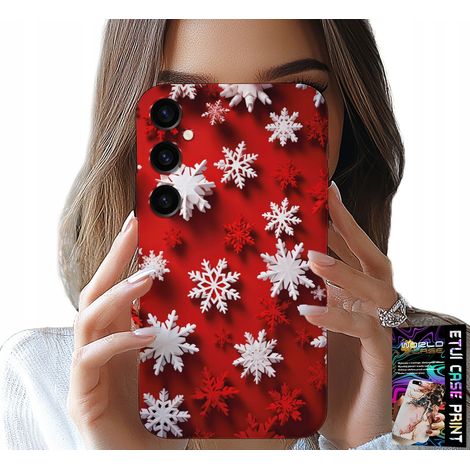 Custodia per Samsung Galaxy S25 Plus - fiocchi di neve, neve, stelle, Natale (1/5)