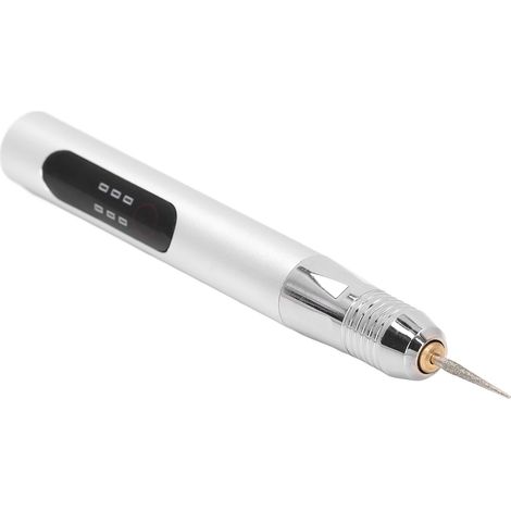 Stylo de gravure électrique miniature 10 W à 3 vitesses, pour polissage et meulage. Petit outil de gravure, polissage et meulage 5 V. (1/5)