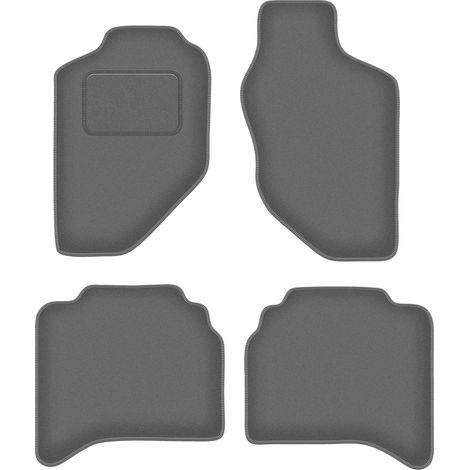 Alfombrillas de velour grafito para Opel Frontera B 5 puertas (1998-2006)
