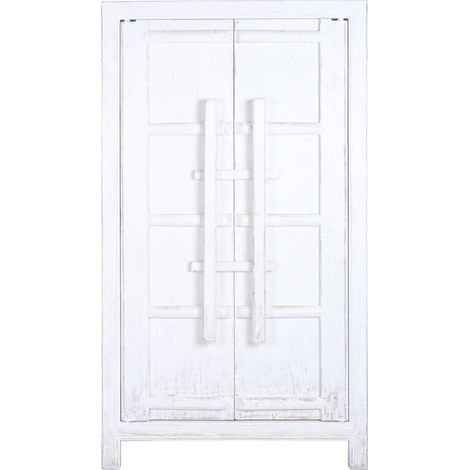 Armario Olmo Macizo 115X48X210 Blanco (1/5)