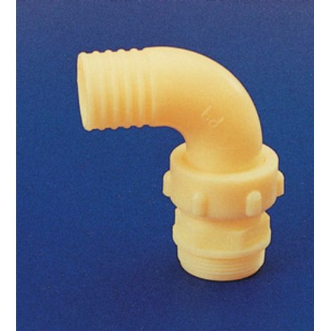 RACCORDO NYLON CURVO 3 PZ 2046 D 50 MM X 1.1/2 Q.TA 5