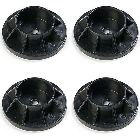 4 couvercles universels pour le fond de piscine et couvercles pour les extrémités des pieds verticaux (10139) (1/5)