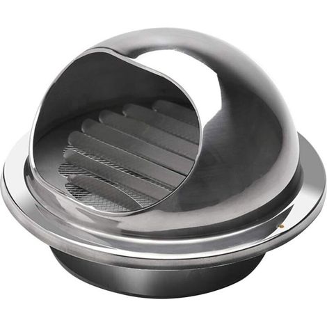 Sortie de ventilation grille de ventilation ronde en acier inoxydable (150 mm) (1/5)