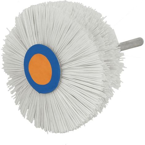 6mm Schaft 80mm Dia 600 Kornung Abrasives Nylon Rad Bürstenschleifen Polierwerkzeug (026d44debe01339 (1/3)