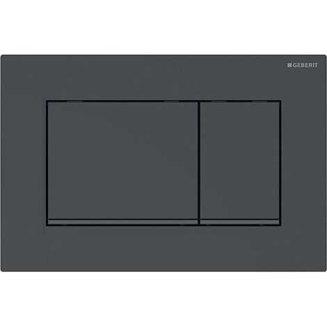 Sigma30 Double-Touch-Abzugsplatte, Schwarz (115.883.DW.1)