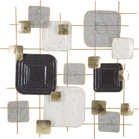Pannello da Muro Cubes 80x5x80 cm in Ferro (1/4)