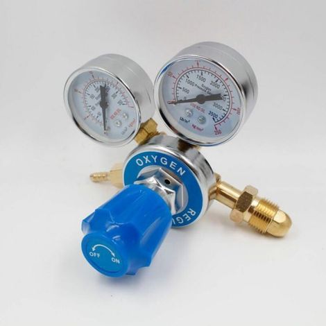 1 x Détendeur de pression, laiton, filetage G5/8, 0-2,5 MPa, pour soudage MIG TIG (1/4)
