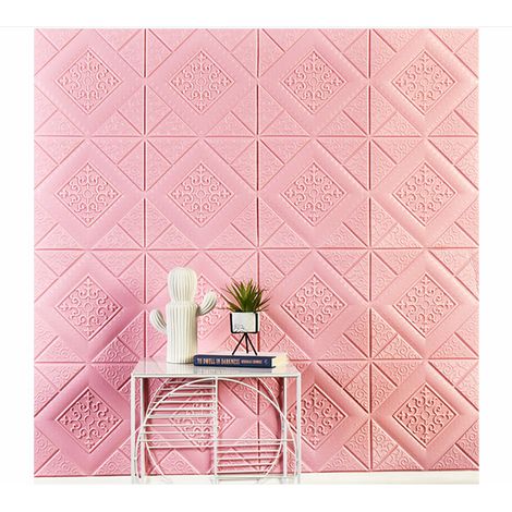 x Autocollant mural en brique de carrelage 3D 35x35cmpapier peint en panneau de mousse auto-adhésifdécoration de la maison pour 35x35cm 16 (1/5)