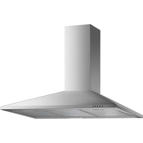 Cappa con Camino 90 cm in Acciaio Inox modello Eolo (1/2)