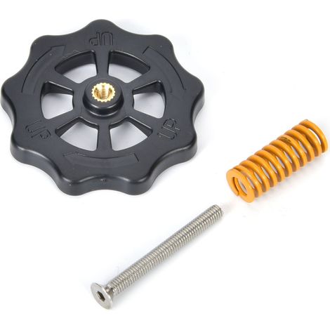 Kit de nivellement de plateau chauffant pour imprimante 3D KOONOVO : écrous M4 vissés à la main et vis à ressort (1/5)