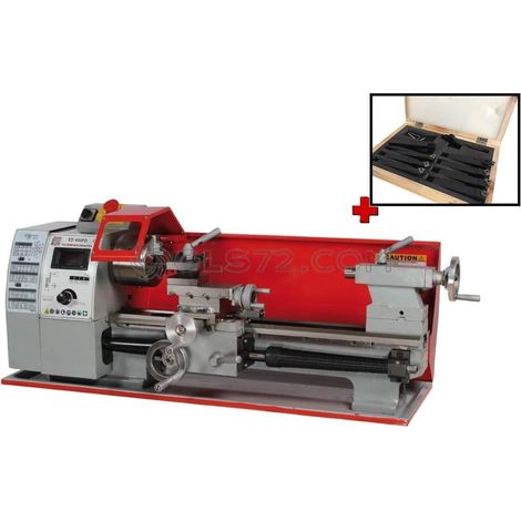 TORNO PARALELO METALES LONGITUDINAL AUTOMATIC HOLZMANN ED400FD + 9 UTILES 9TLG10 (1/5)