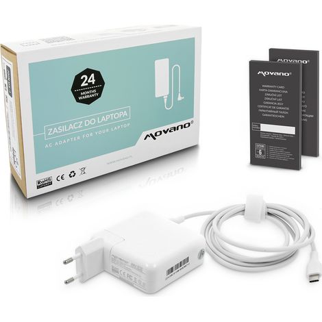 Alimentatore Apple Macbook USB-C Caricabatterie 61W (1/5)