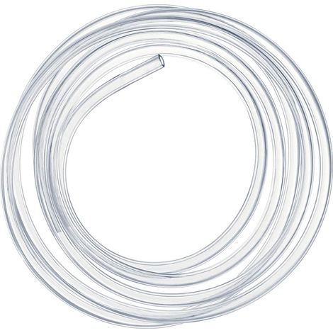 Meter langer, transparenter Druckschlauch, 10 x 12 mm flexibles PVC-Rohr