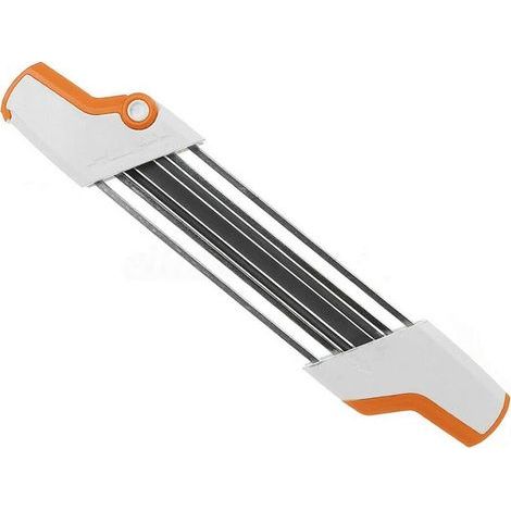 Easy File 2-in-1 Kettensägenkettenschärfer 3/8"/4,0 mm, Schnellschärfset für Kettensägenzähne mit Griffen, passend für alle Marken von Kettensägen mit 3/8"-Teilung (1/5)
