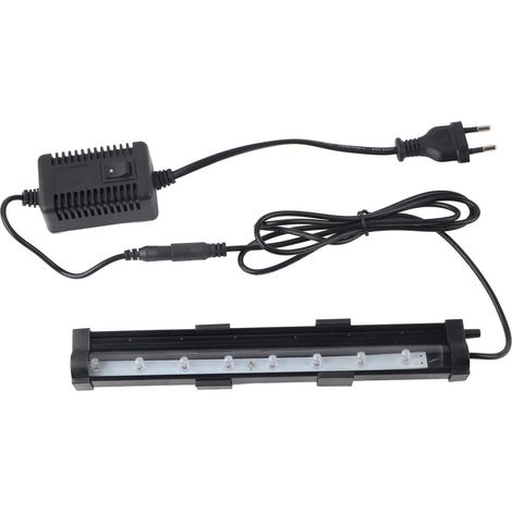 Lampe LED pour aquarium, couleurs changeantes, ultra-lumineuse, avec ventouse et prise européenne 220 V (1/5)