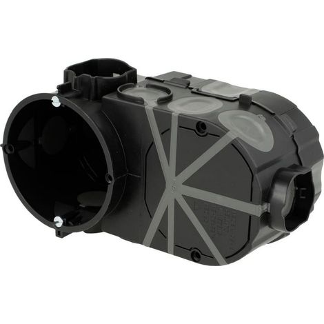 F-Tronic 7320009 Scatola di derivazione per pareti cave senza alogeni, antivento
