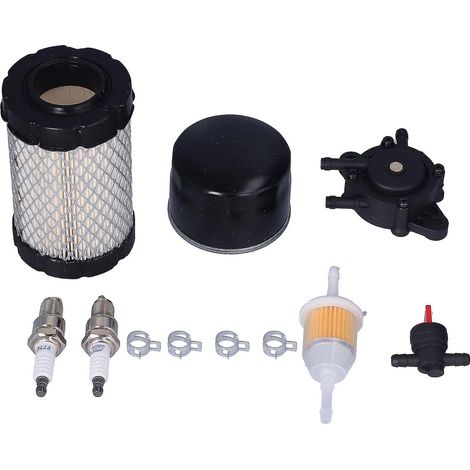Filtre à air, filtre à huile, filtre à carburant et préfiltre pour tondeuse à gazon John Deere D100, D105, D110, D130, D140, D160 et D170 (MIU14395) (1/5)