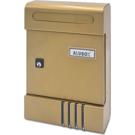CASSETTA POSTA SE ALUBOX - ALLUMINIO VERNICIATO BRONZO MM 200X70 H.MM 290 - 1 pezzo