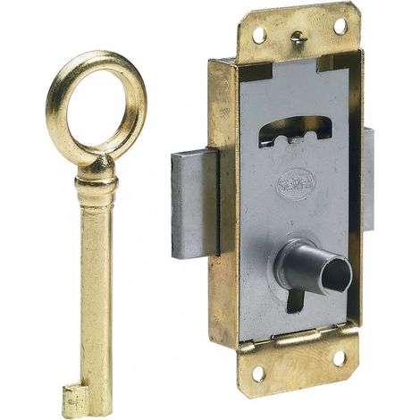 HETTICH Serrure de meuble fer en applique HETTICH 20 mm réversible